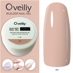 Oveiliy, Моделирующий гель Builder Nail Gel #11, 15 мл