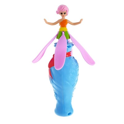 Кукла-юла летающая и парящая «Принцесса», 2 в 1, на заводном механизме, МИКС, уценка