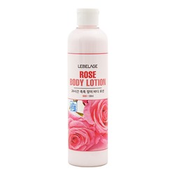 LBLG BODY Лосьон для тела с экстрактом розы LEBELAGE ROSE BODY LOTION