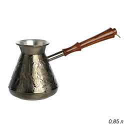 Турка для кофе медная 0,85 л Ромашка /уп/