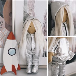 Интерьерная кукла «Космонавт Дакота», набор для шитья 15,6 × 22.4 × 5.2 см
