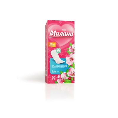 Прокладки ежедневные «Милана» Classic Deo Soft,20 шт.