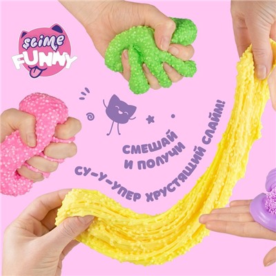 Слайм с вложениями «Зайка» Funny Slime