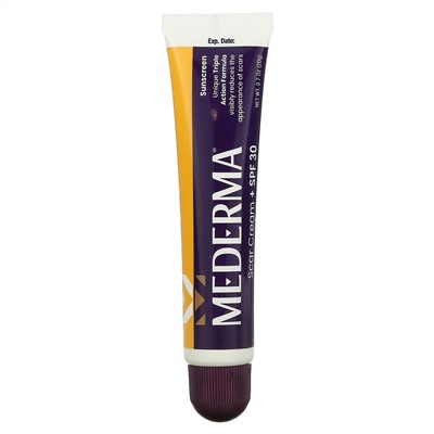 Mederma, крем против шрамов, SPF 30, 20 г (0,7 унции)