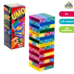 Настольная игра «Падающая башня UMO», от 2 игроков, 5+