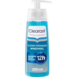 Clearasil Waschgel Poren Reiniger Гель для умывания для загрязненной кожи лица, 200 мл