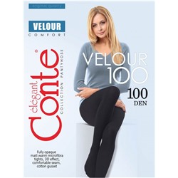 CON-Velour 100 Колготки CONTE микрофибра