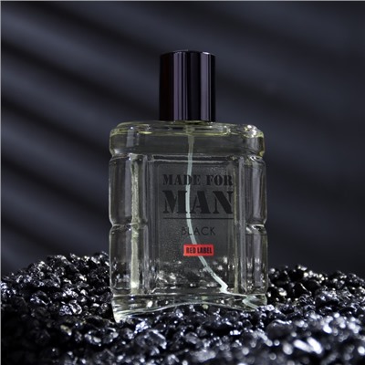 Туалетная вода мужская Made For Man Black, 100 мл (по мотивам Bvlgari Man in Black (Bvlgari)