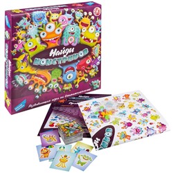 Настольная игра «Найди монстриков», 2-4 игрока, 5+