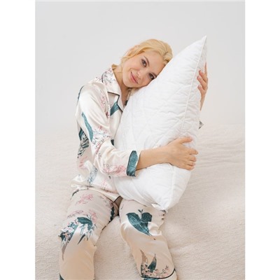 Подушка стёганная «Очарование», размер 50x70 см, искусственный лебяжий пух