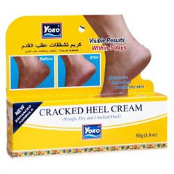 Yoko Крем для ног от трещин на пятках / Cracked Heel Cream, 50 г