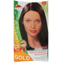 Краска для волос АртКолор Gold, тон 103 (5.76) - Черный шоколад