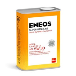 Масло моторное ENEOS SL 5W-30, полусинтетическое, 1 л