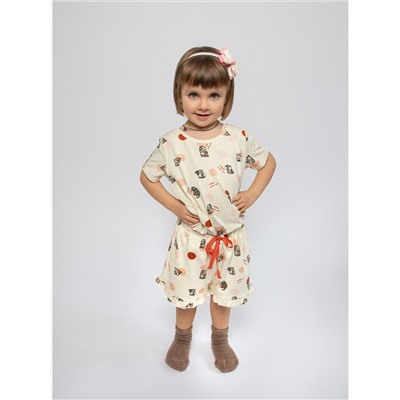 Детская пижама для девочек "Индефини" (Арт.954000-1039GTD) 8