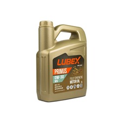Масло моторное LUBEX PRIMUS MV 0W-30 CF/SL A3/B4, синтетическое, 5 л