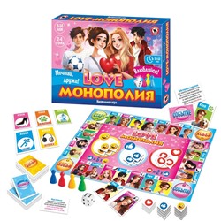 Игра настольная «Love монополия», 2-4 игрока, 8-14 лет