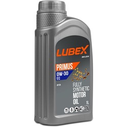 Моторное масло LUBEX PRIMUS EC 0W-30, синтетическое, 1 л