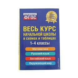 Весь курс начальной школы в схемах и таблицах. 1-4 классы. Безкоровайная Е. В., Берестова Е. В., Вакуленко Н. Л.