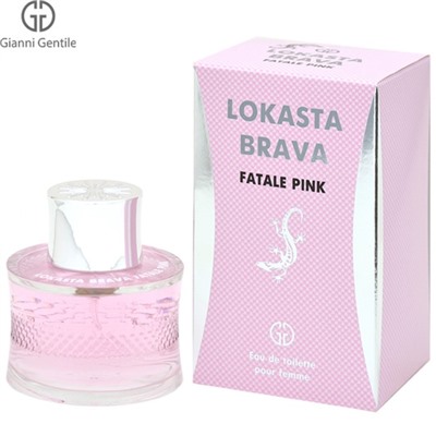 Туалетная вода женская LOKASTA BRAVA FATALE PINK, 95 мл