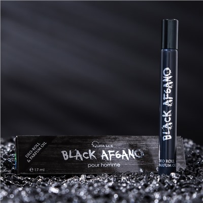 Парфюмерное масло мужское BLACK AF6ANO MEN, 17 мл