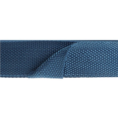 Стропа ременная 30 мм, для окантовки eva ковриков, катушка 50 м, тёмно-синяя