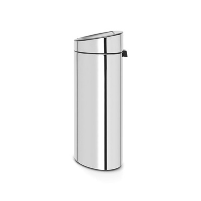 Мусорное ведро Brabantia Touch Bin New, цвет стальной полированный, 40 л