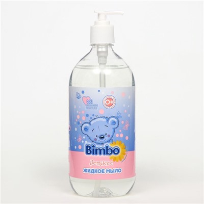 Детское жидкое мыло Bimbo, дозатор, 1 л