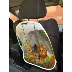 Защитная накидка на спинку сиденья автомобиля «Львиная приветливость»