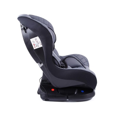 Автокресло детское AmaroBaby Safety, группа 0+/1 (0-18 кг), цвет серый/чёрный