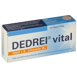 DEDREI (ДЕДРАЙ) vital Tabletten 30 шт