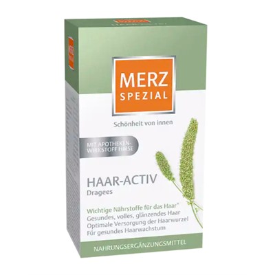 Merz (Мерц) Spezial Haar-Activ Dragees Специальные драже для активного роста волос, 120 шт