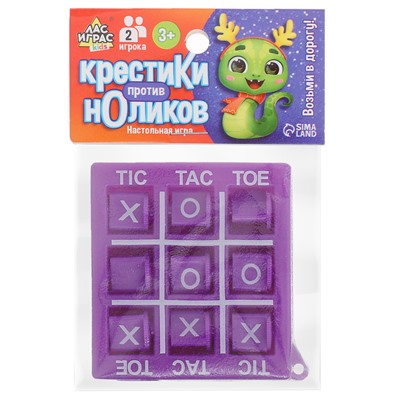 Настольная игра «Крестики против ноликов», МИКС