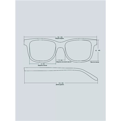 Солнцезащитные очки Graceline G01006 C1-GREEN-SILVER линзы поляризационные