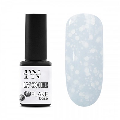 12 мл, Patrisa Nail, FLAKE base Lychee