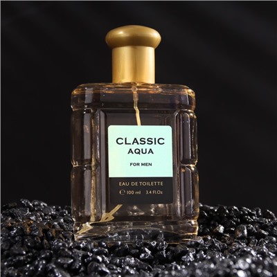 Туалетная вода мужская Classic Aqua, 100 мл (по мотивам Acqua Di Gio (G.Armani)