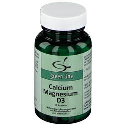 green (грин) line Calcium Magnesium D3 60 шт