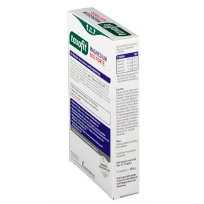 taxofit Magnesium 600 Forte, Таксофит Магний 600 Форте +B1, B6, B12 Таблетки, 30 шт.