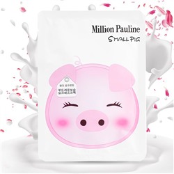 Million Pauline, Увлажняющая разглаживающая тканевая маска для лица Small Pig Mask (30ml)