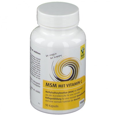 Raab (Рааб) Vitalfood MSM mit Vitamin C 90 шт