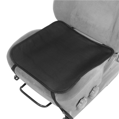 Подушка на сиденье, сетка 3D, черный