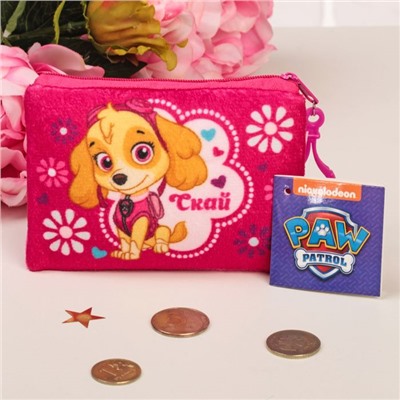 Кошелек детский Paw Patrol "Скай", 12*8см