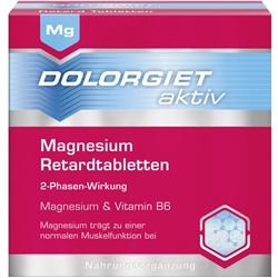 DOLORGIET (ДОЛОРГИЕТ) aktiv Magnesium Retardtabletten 42 шт