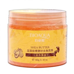 Скраб-скатка для ног Bioaqua Shea Butter