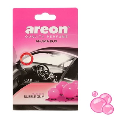 Ароматизатор под сиденье Areon Aroma Box бабл гам 704-ABC-02