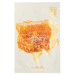 СМ Natural Маска на тканевой основе Natural Honey Mask Sheet 21мл С/Г до 10.2024  скидка 50%