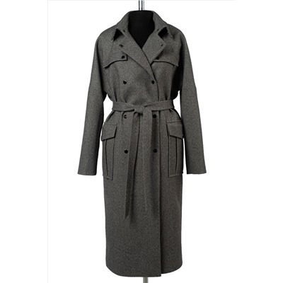 01-11940 Пальто женское демисезонное (пояс)