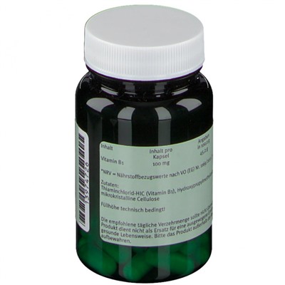 green (грин) line Vitamin B1 100 mg 30 шт