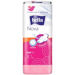 Гигиенические прокладки Bella (Белла) Nova, 3+ капли, 10 шт