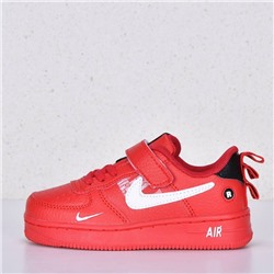 Кроссовки детские Nike Air Force 1 Red арт d666-3