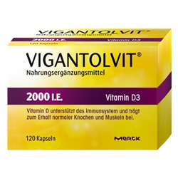 Vigantolvit (Вигантолвит) 2000 I.E. 120 шт